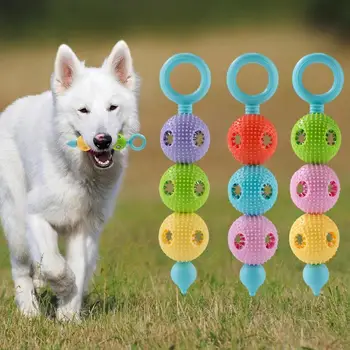 Šunų Kramtyti Žaislas Dantų Valymo Žaislas, Skirtas Mažiems Šunims Guma Atsparumas Bite Šuns Žaislas Dantų Valymas Kramtyti Mokymo Žaislai Pet Tiekimo