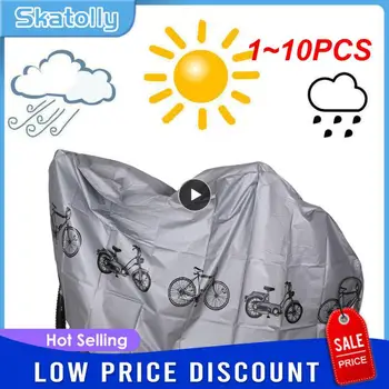 1~10VNT Padengti Kalnų dviračiais Drabužių Motociklo Lietaus, Dulkių Cove Apsaugos nuo Saulės Ir skėtį nuo saulės