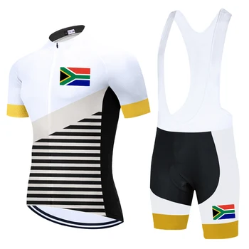 Pietų Afrikos Dviračių Džersis Tiktų Vasaros Ropa de Ciclismo Vyrų 20D Gelio Trumpas Rankovės Traje Ciclismo Hombre Abbigliamento Ciclismo