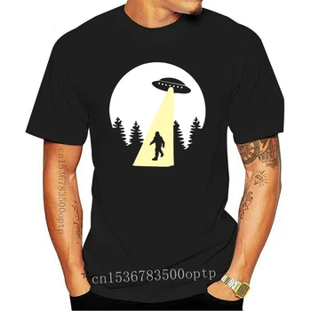 Naujas Sasquatch Sija Iki T-Shirt - Juokingi Marškinėliai Nso, Ateiviai, Retro Vėsioje Erdvėje Bigfoot Mums Prarasti Dydžio Marškinėliai