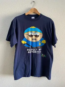 Derliaus Cartman Southpark Gerbti Mano Institucija, 1998 M. Oficialiai Tultex T-Shirt L