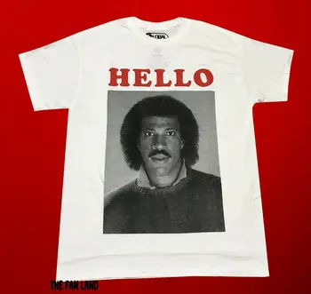 Naujas Lionel Richie Sveiki Nuotrauka 1983 M. Derliaus T Shirt Mens