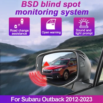 Automobilių BSD BSM BSA Aklas Srityje Vietoje Įspėjimo Ratai Veidrodėliai Galiniai Radaro Mikrobangų Aptikimo Sistema Subaru Impreza 2012-2023
